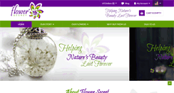 Desktop Screenshot of flower-secret.com